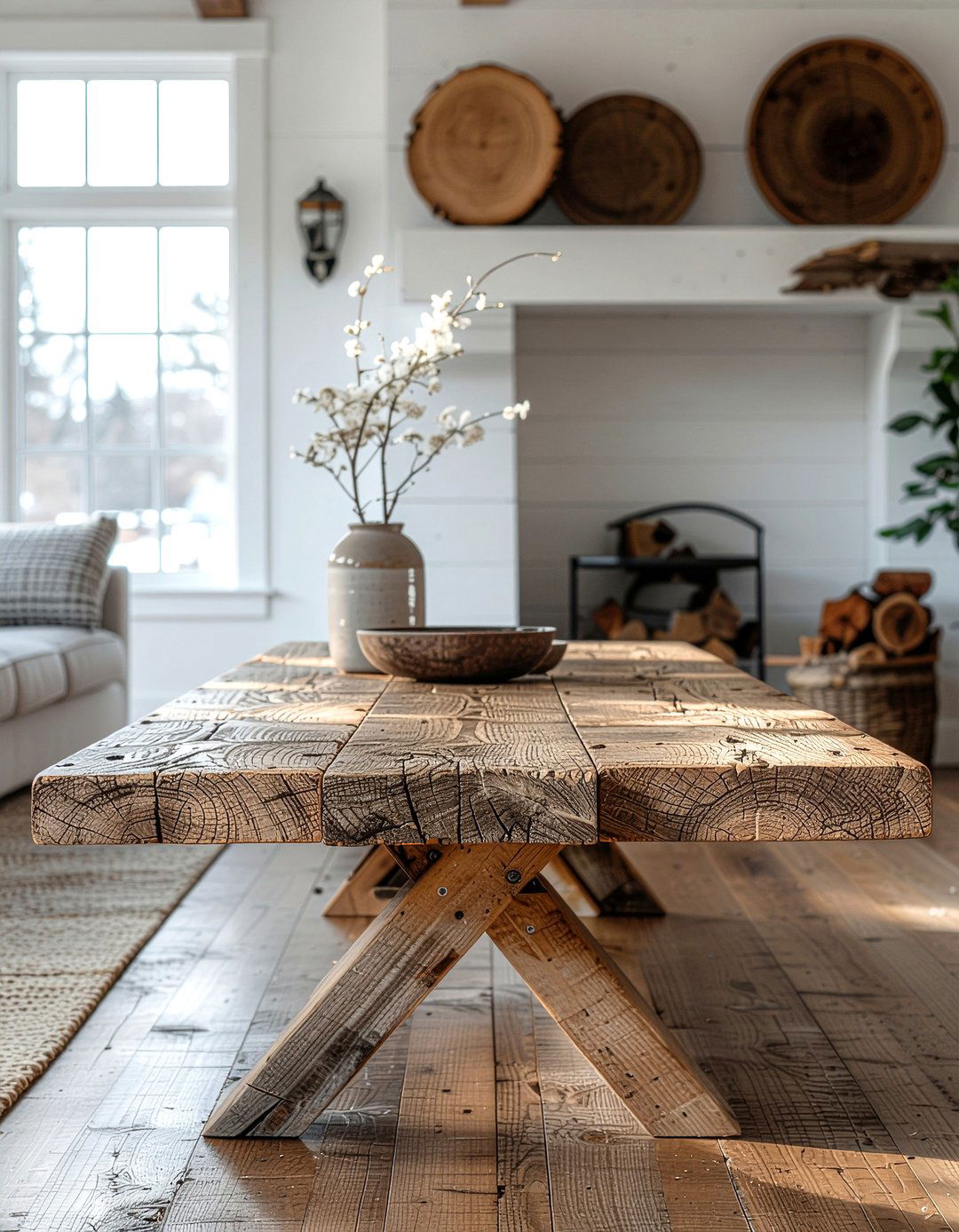 Reclaimed Wood Table - 30 dining table for 12 ideas