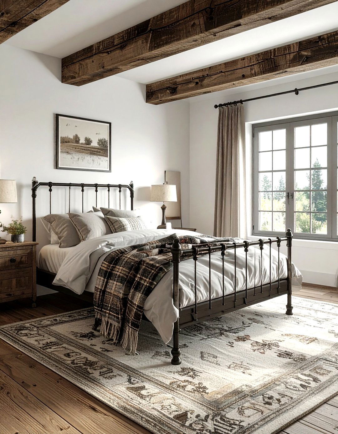 Reclaimed barn wood - 30 bedroom floor design ideas