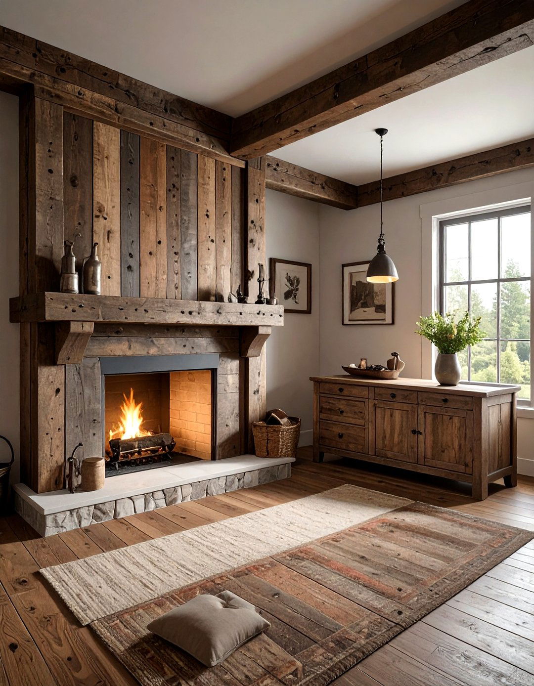 Reclaimed timber accents - 30 French cottage dining room ideas