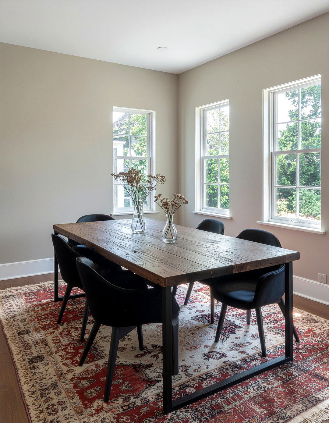 Reclaimed wood dining table - 30 New Orleans dining room ideas