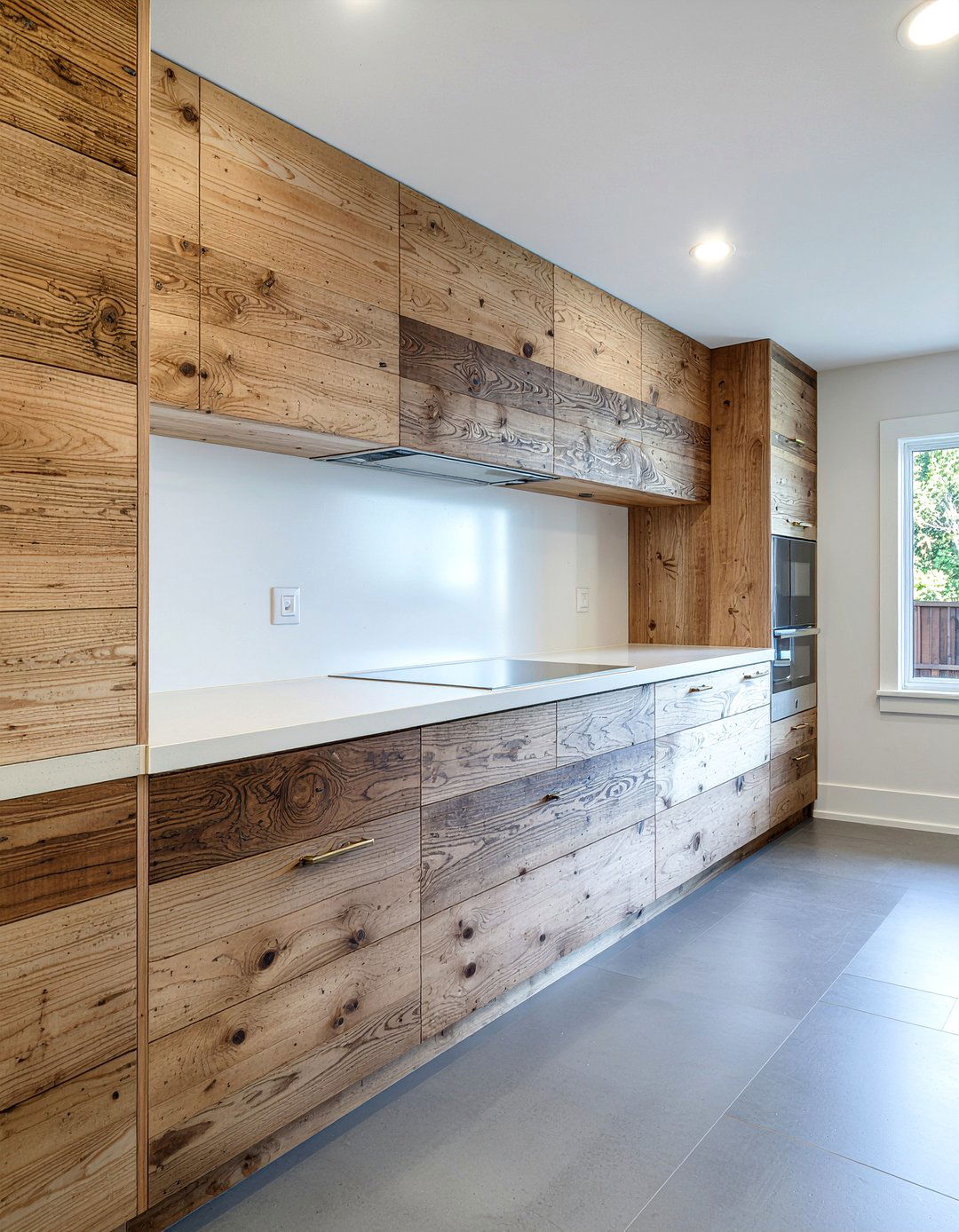 Reclaimed wood kitchen cabinets - 30 reclaimed wood kitchen ideas