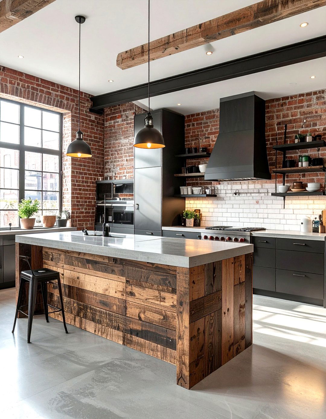 Reclaimed wood paneling - 30 kitchen wainscoting ideas