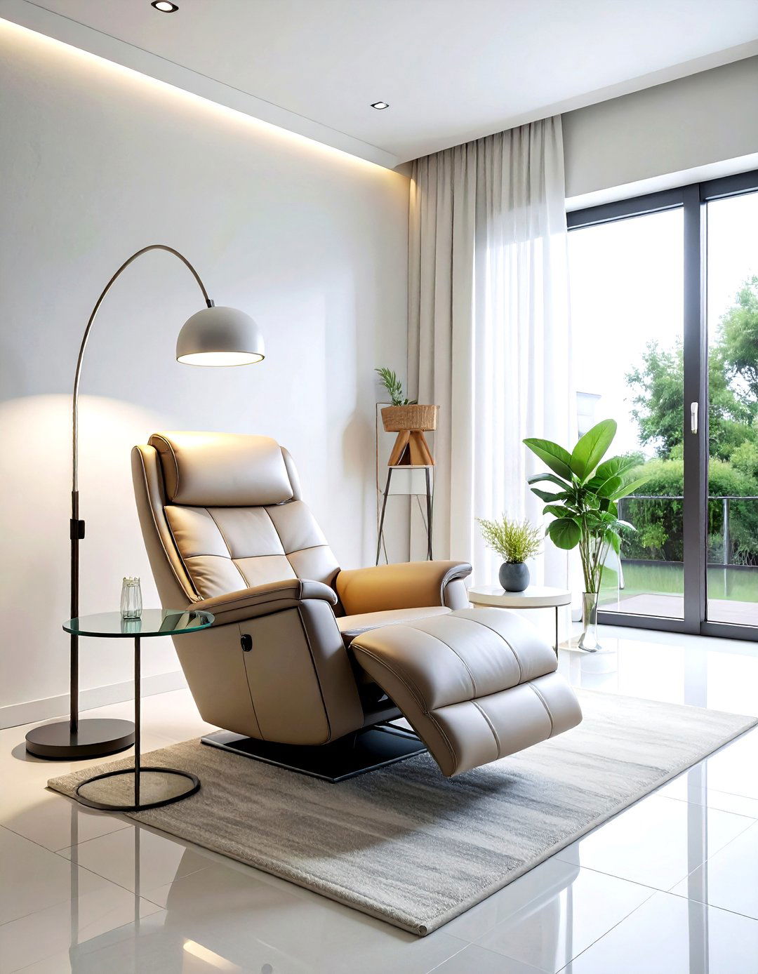 Recliner armchair - 30 living room reading chair ideas