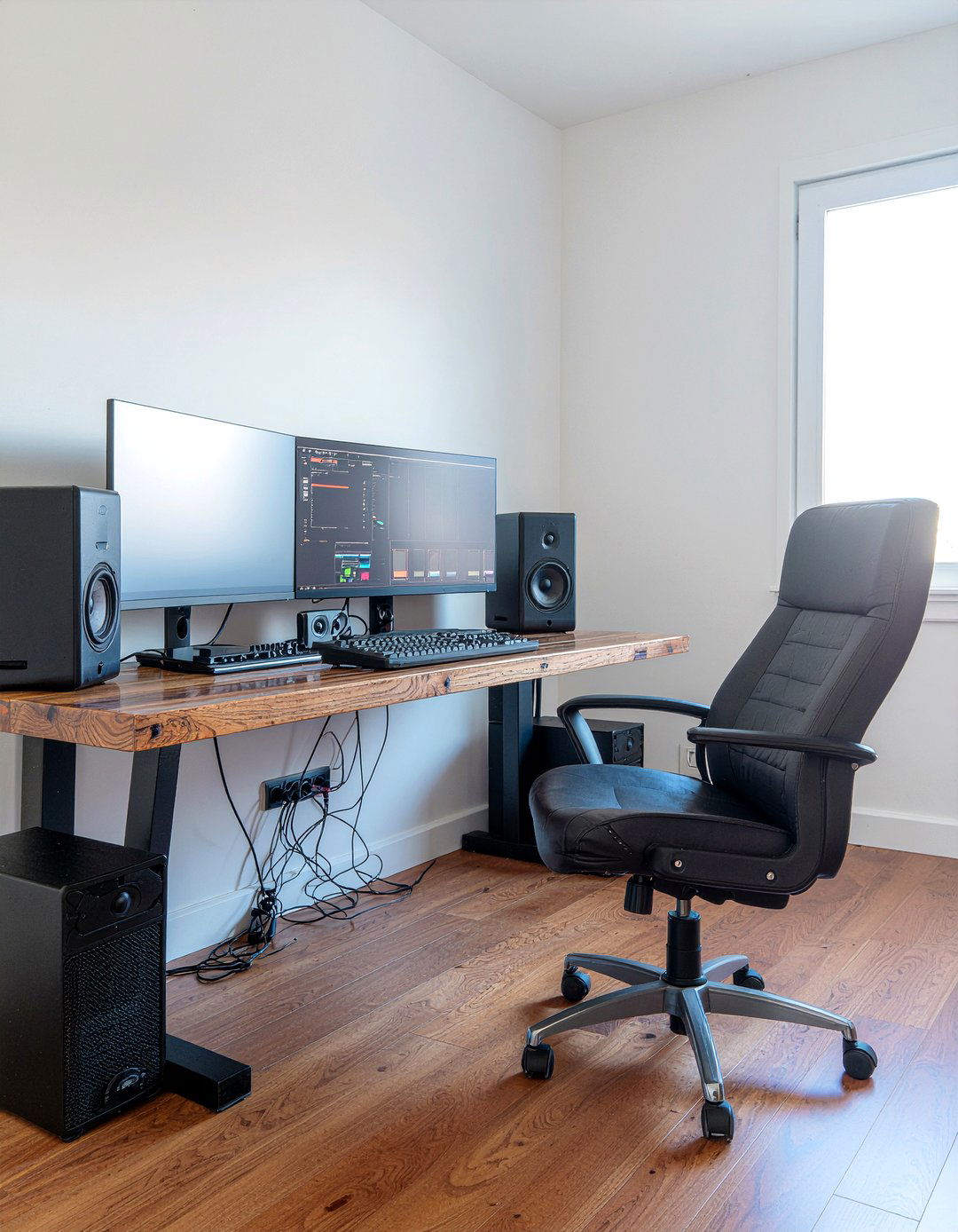 Recording studio workstation - 30 music themed bedroom ideas