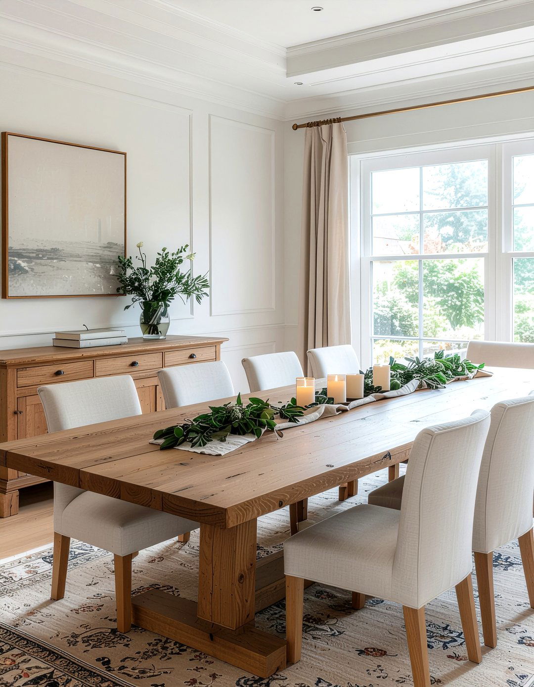 Rectangular Dining Table - 30 dream dining room ideas