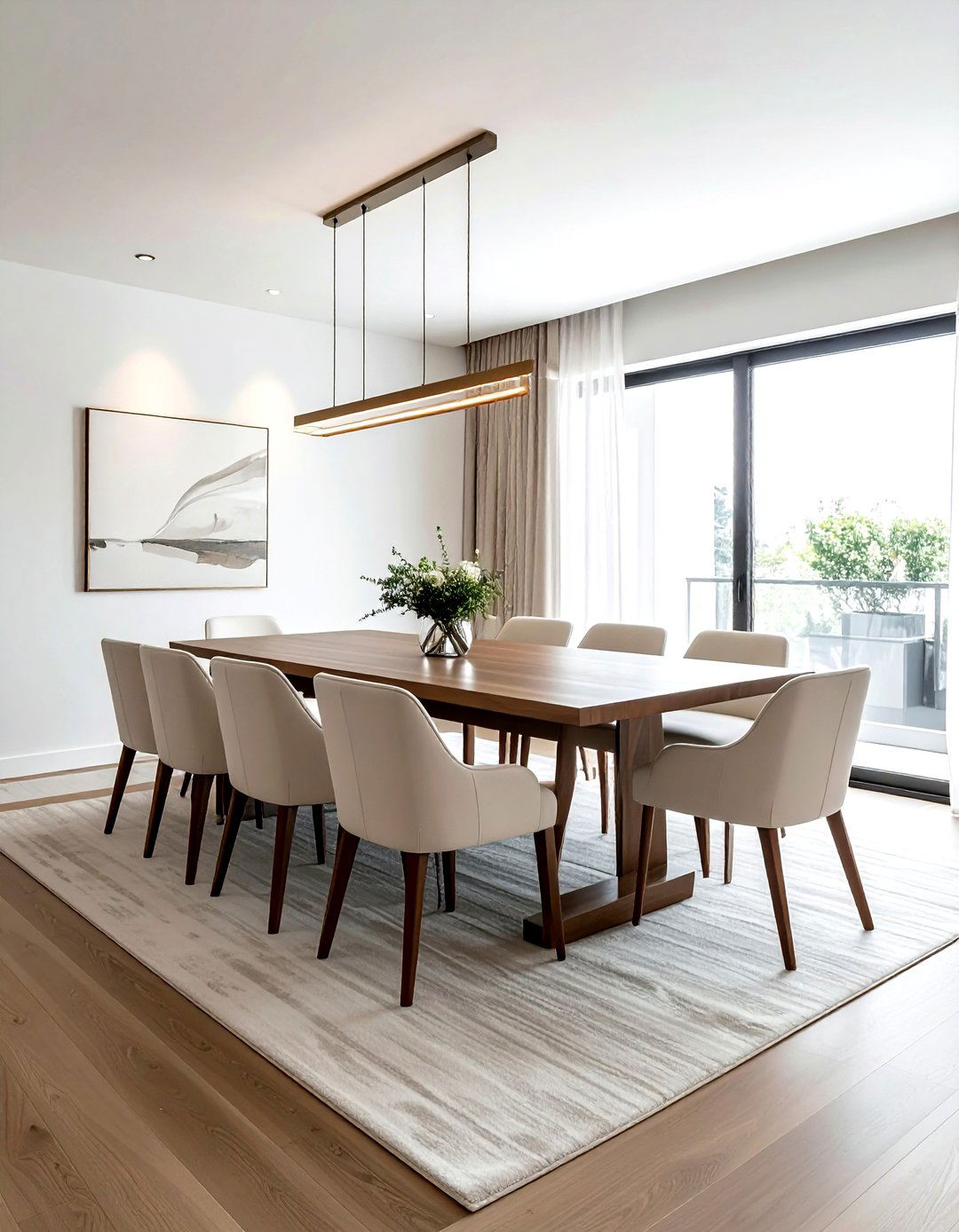 Rectangular Dining Table Placement - 30 dining room furniture placement