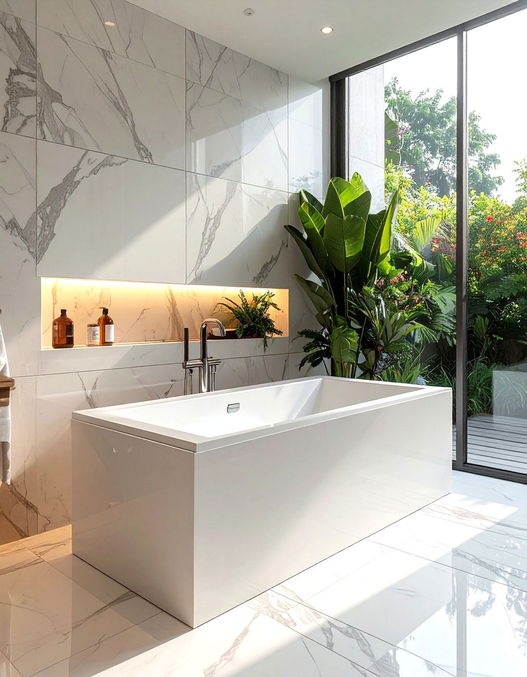 Rectangular Drop In Tub - 30 drop-in tub ideas