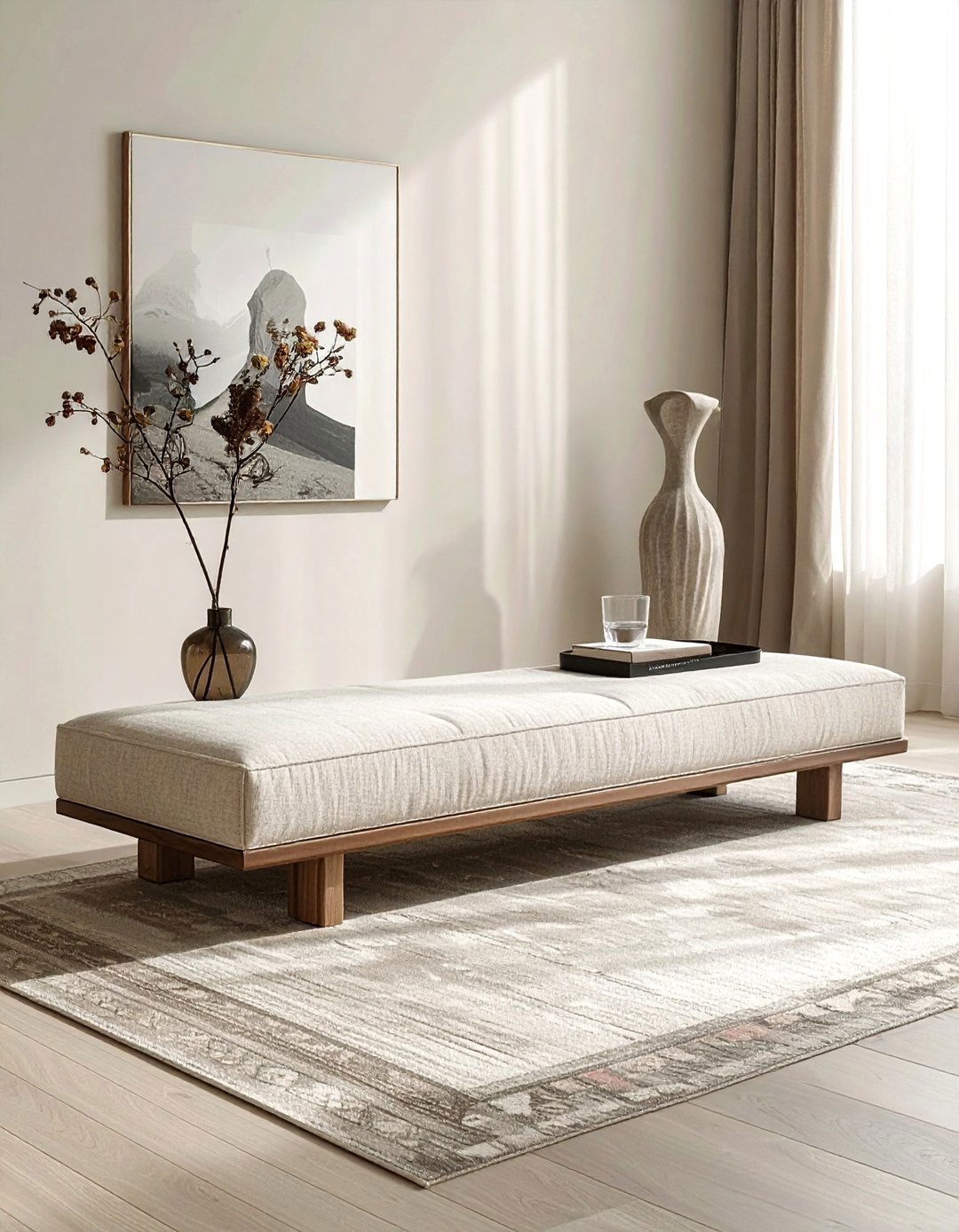Rectangular Ottoman Decorating - 30 ottoman styling ideas