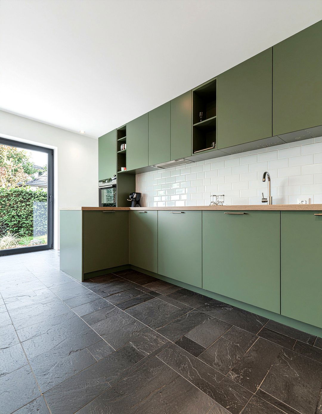 Rectangular Slate Floor Tiles - 30 slate floor kitchen ideas