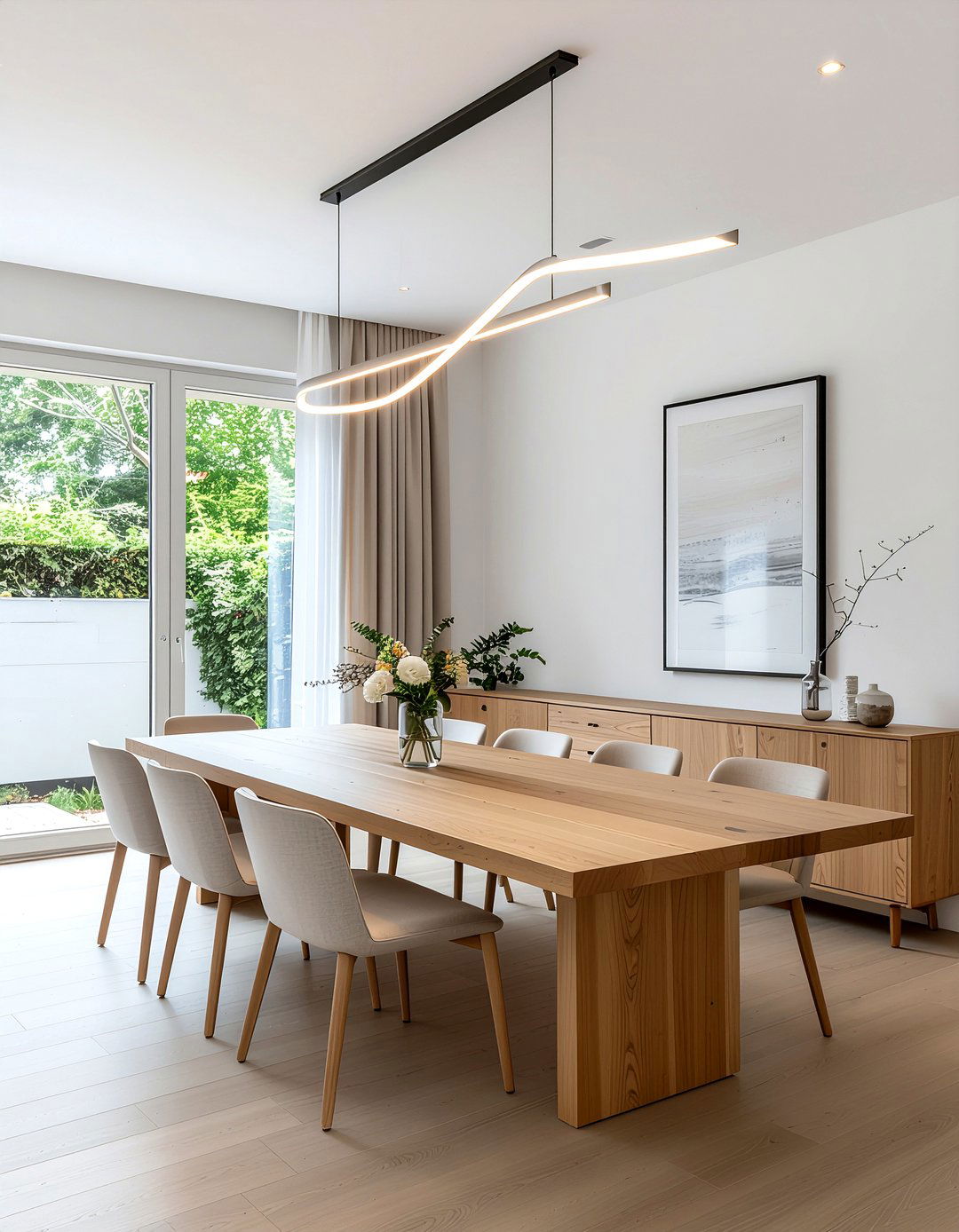 Rectangular Table Dining Room - 30 editor's choice dining room ideas