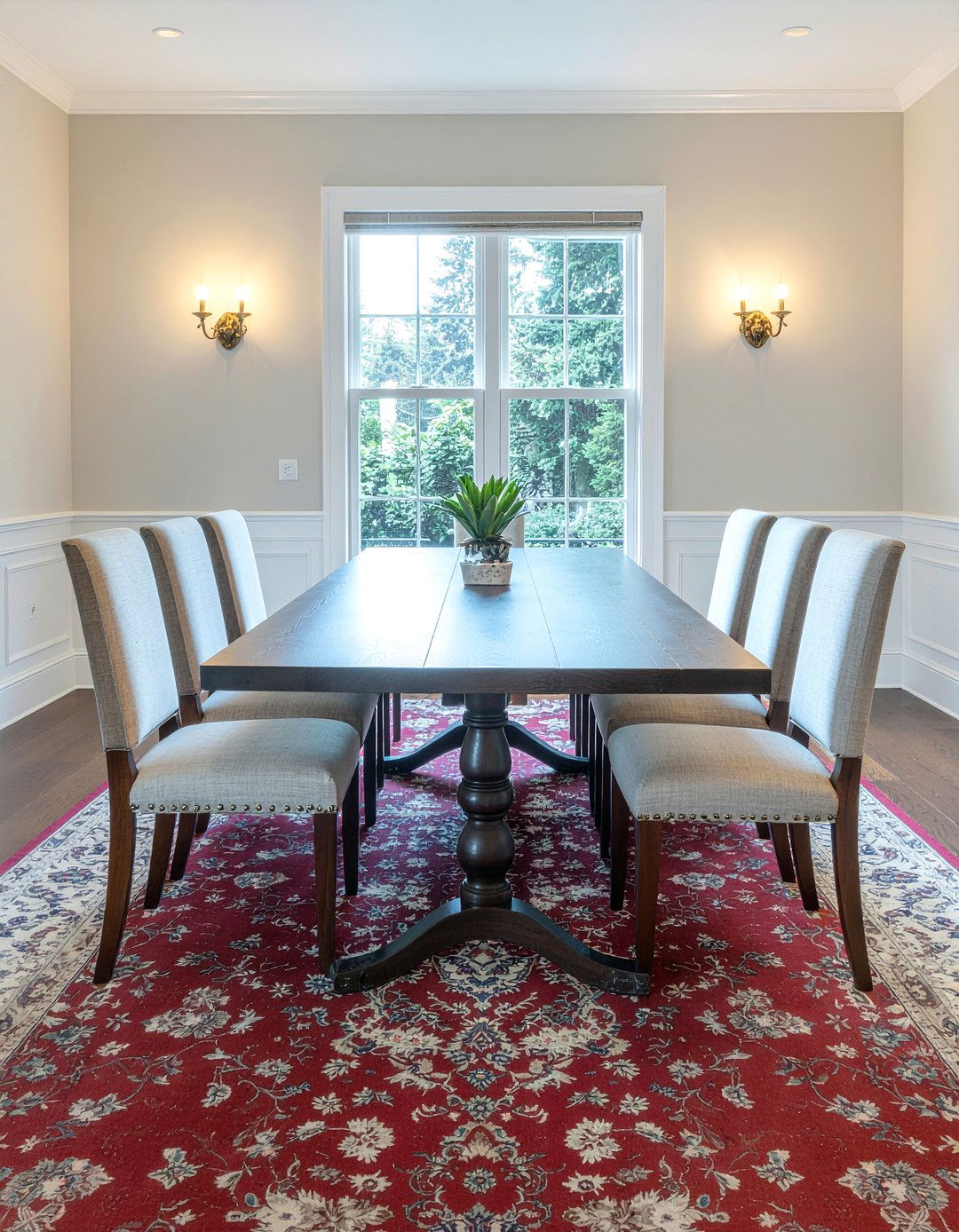Rectangular Trestle Table - 30 extendable dining ideas