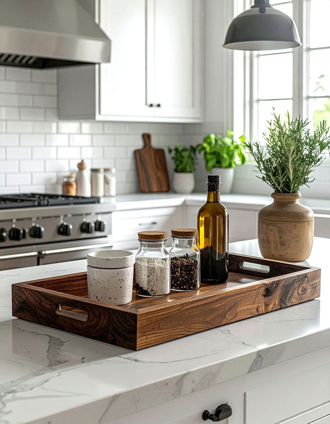 Rectangular Wood Tray - 30 wood tray ideas