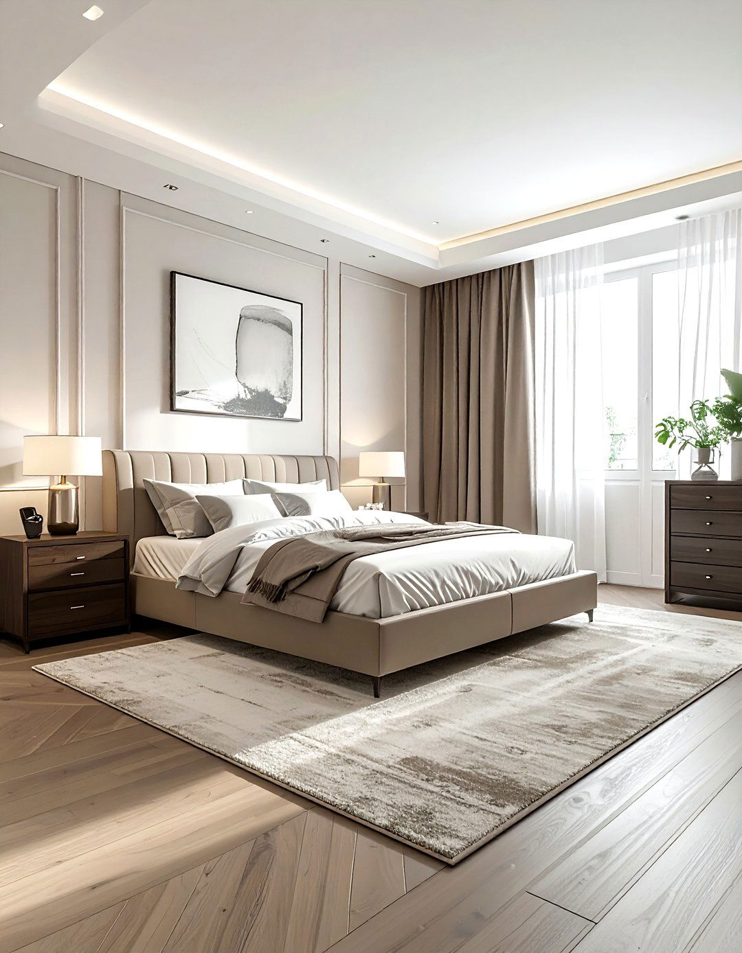 Rectangular bedroom layout - 30 bedroom floor plan ideas