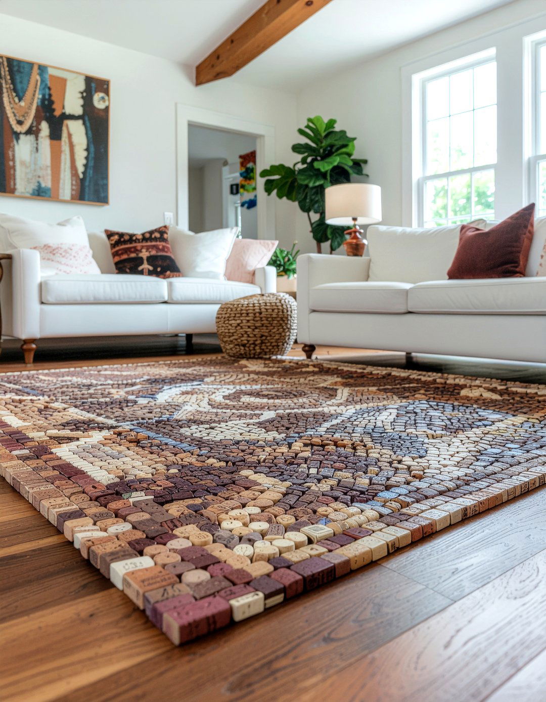 Recycled Cork Flooring Living Room - 30 living room cork flooring ideas