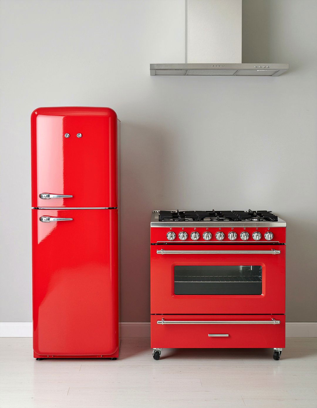 Red Appliances - 30 red kitchen ideas