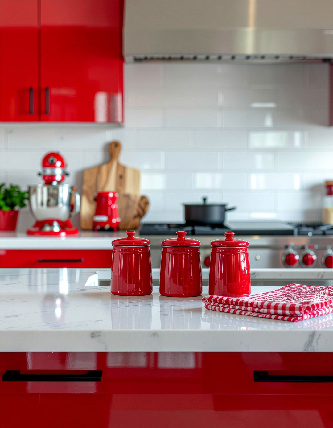 Red Kitchen Decor - 30 red kitchen ideas