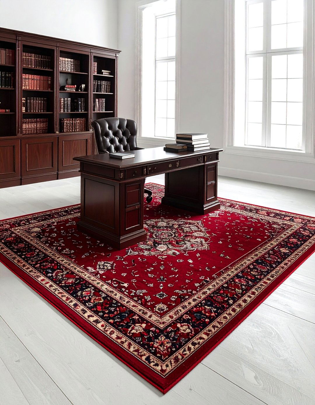 Red Persian rug - 30 Persian rug ideas