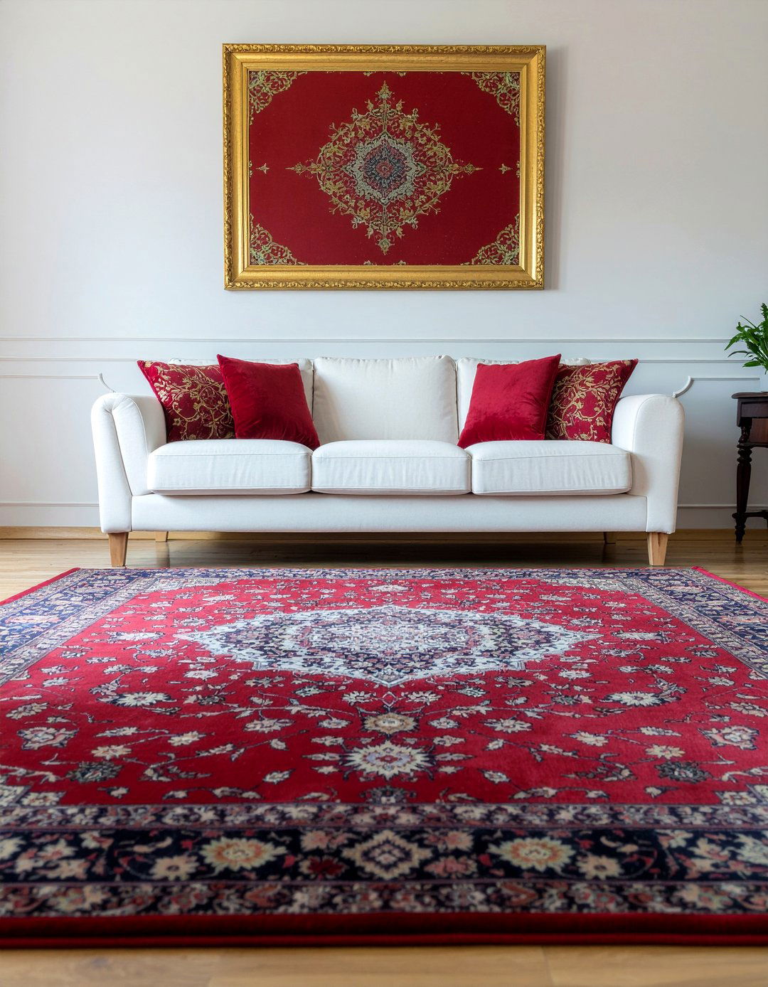 Red Tabriz Rug Living Room - 30 living room Persian rugs