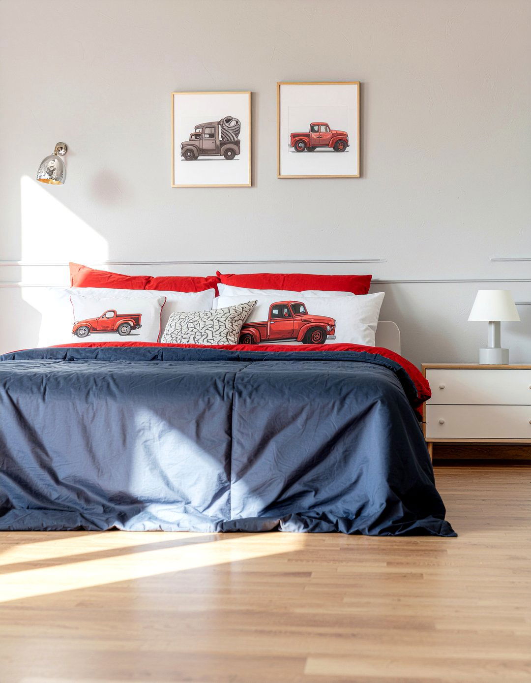 30 Truck Bedroom Ideas for Your Little Driver's Big Dream