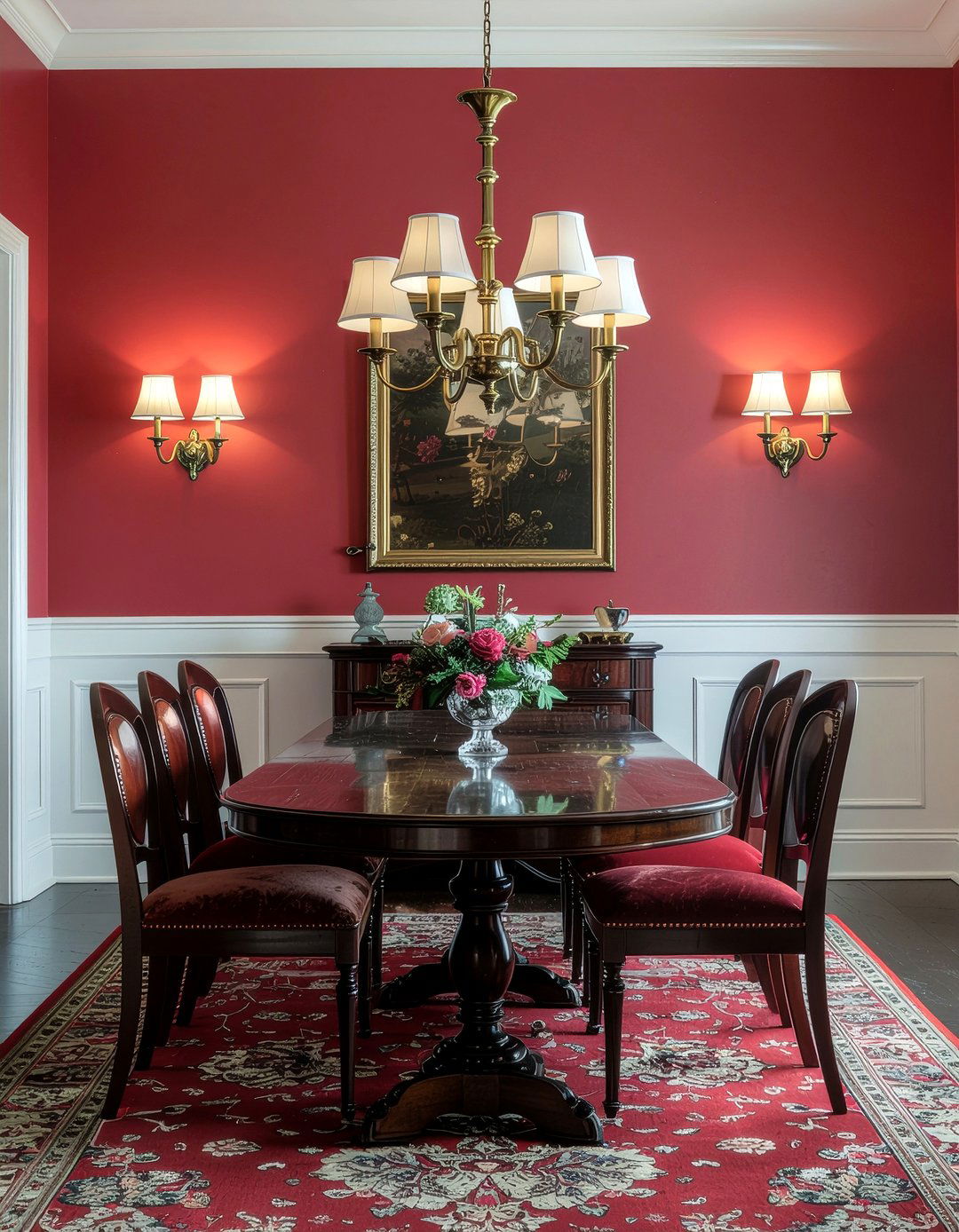 Red grasscloth wallpaper dining room - 30 grasscloth wallpaper dining room ideas