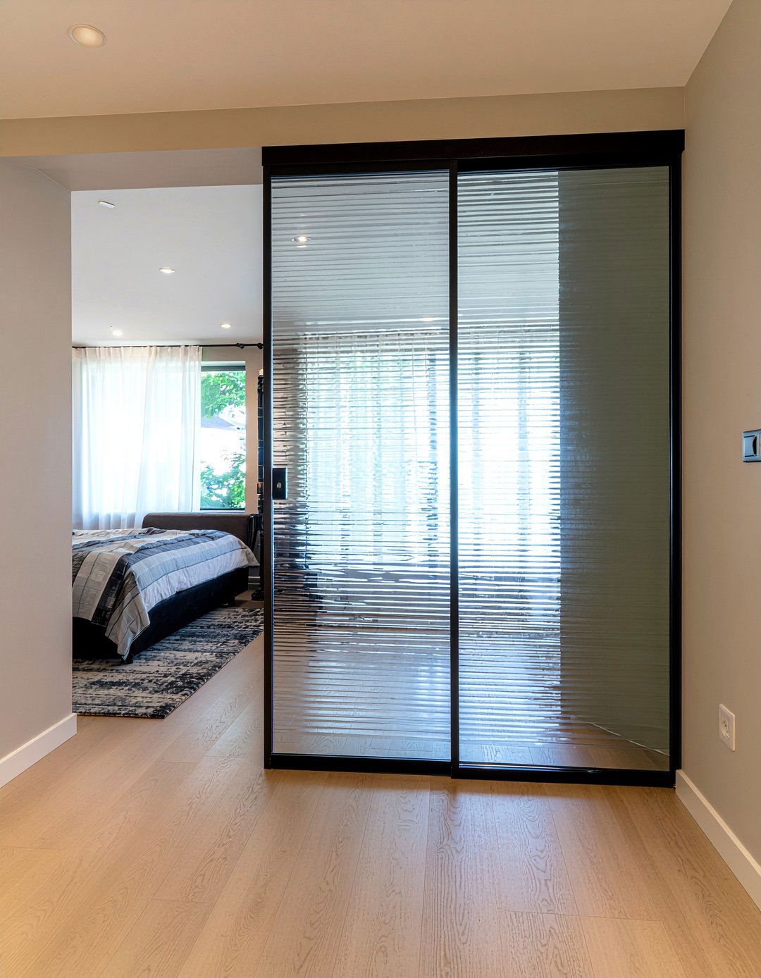 Reeded Glass Door - 30 bedroom closet doors