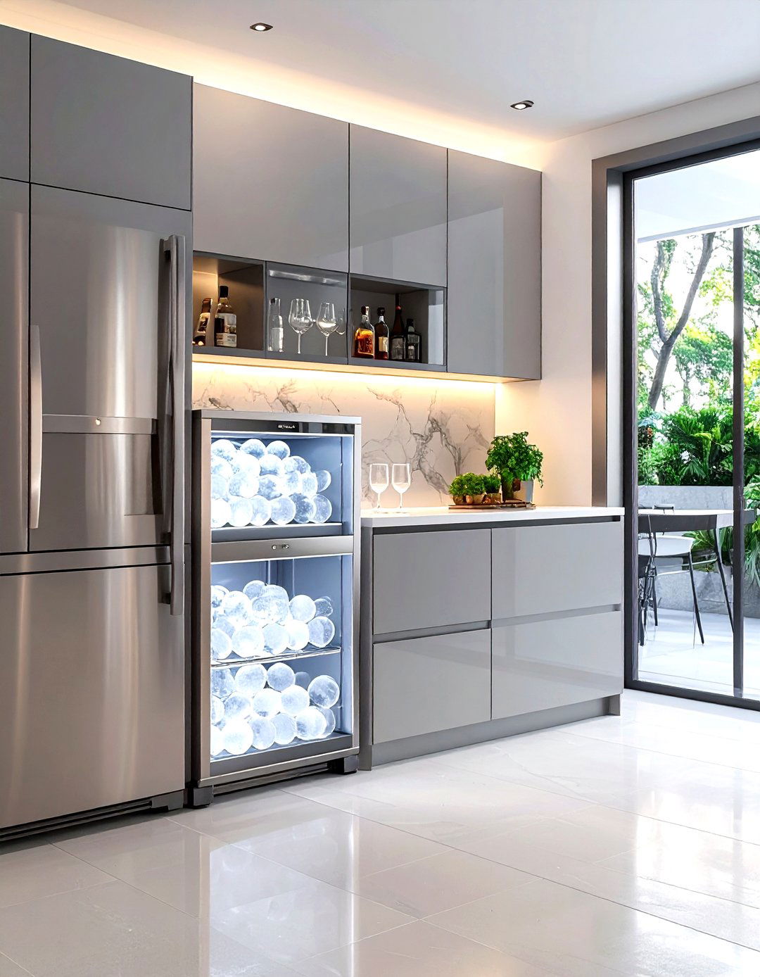 Refrigerator With Craft Ice Maker - 30 kitchen refrigerator ideas