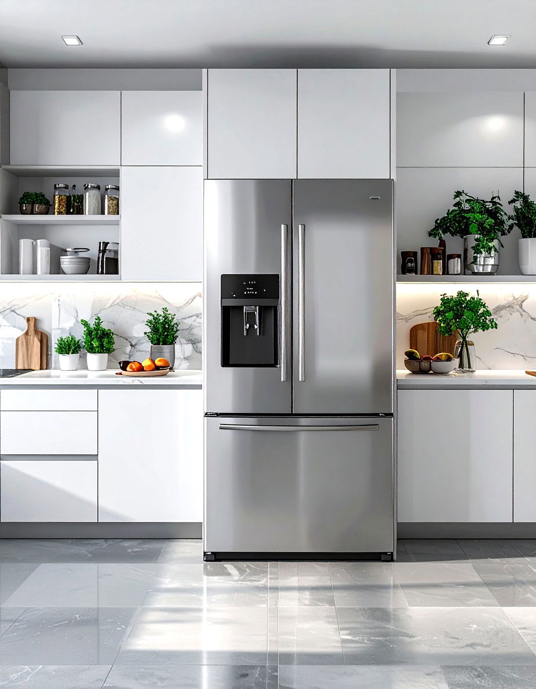 Refrigerator With Internal Water Dispenser - 30 kitchen refrigerator ideas