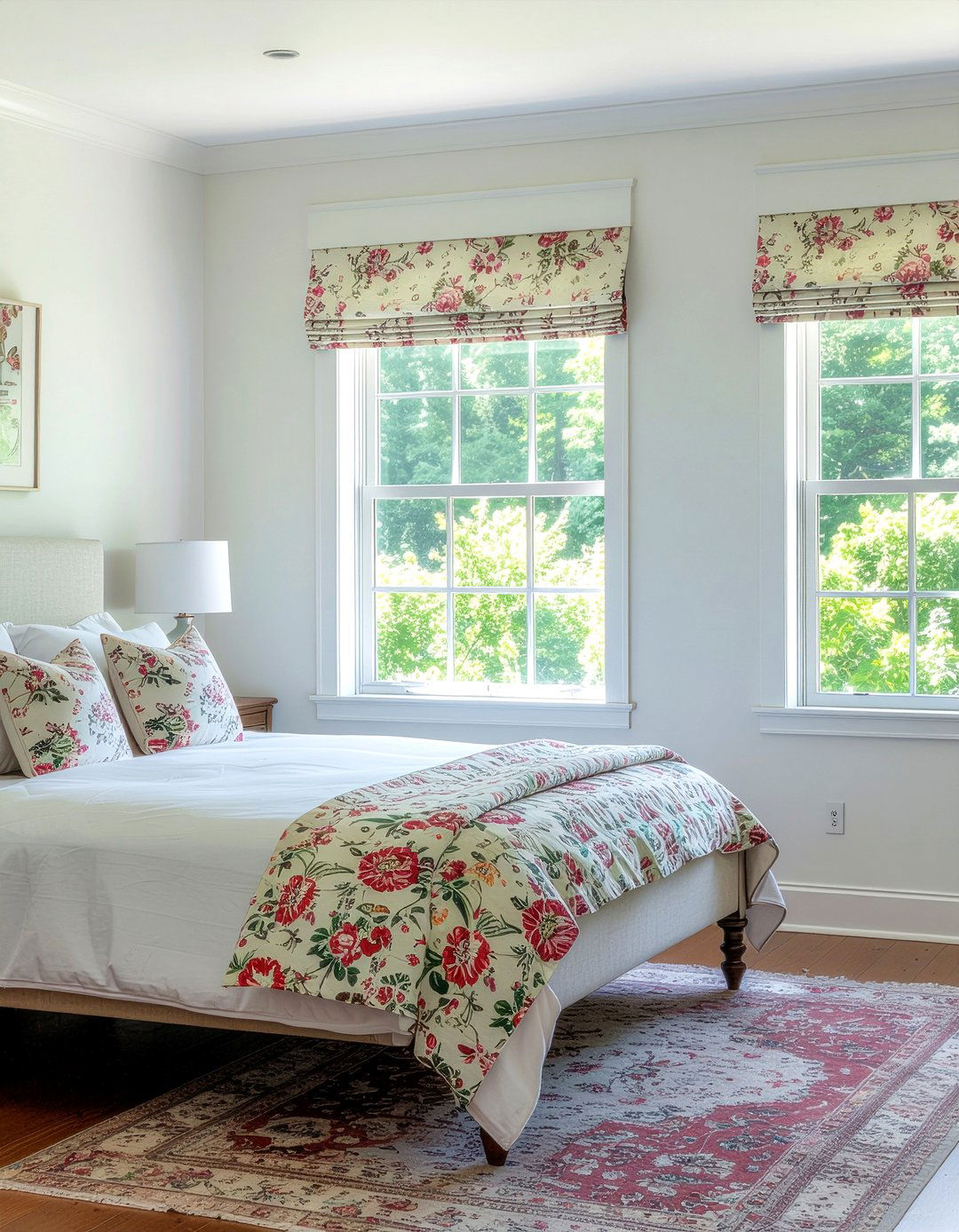 Relaxed roman shades - 30 bedroom roman shades