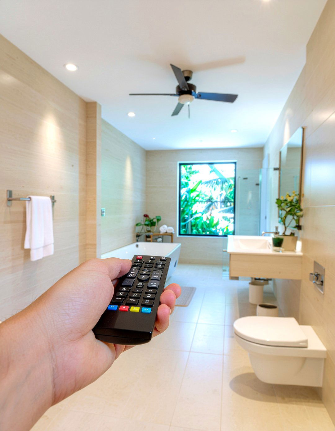 Remote Controlled Bathroom Fan - 30 bathroom exhaust fan ideas
