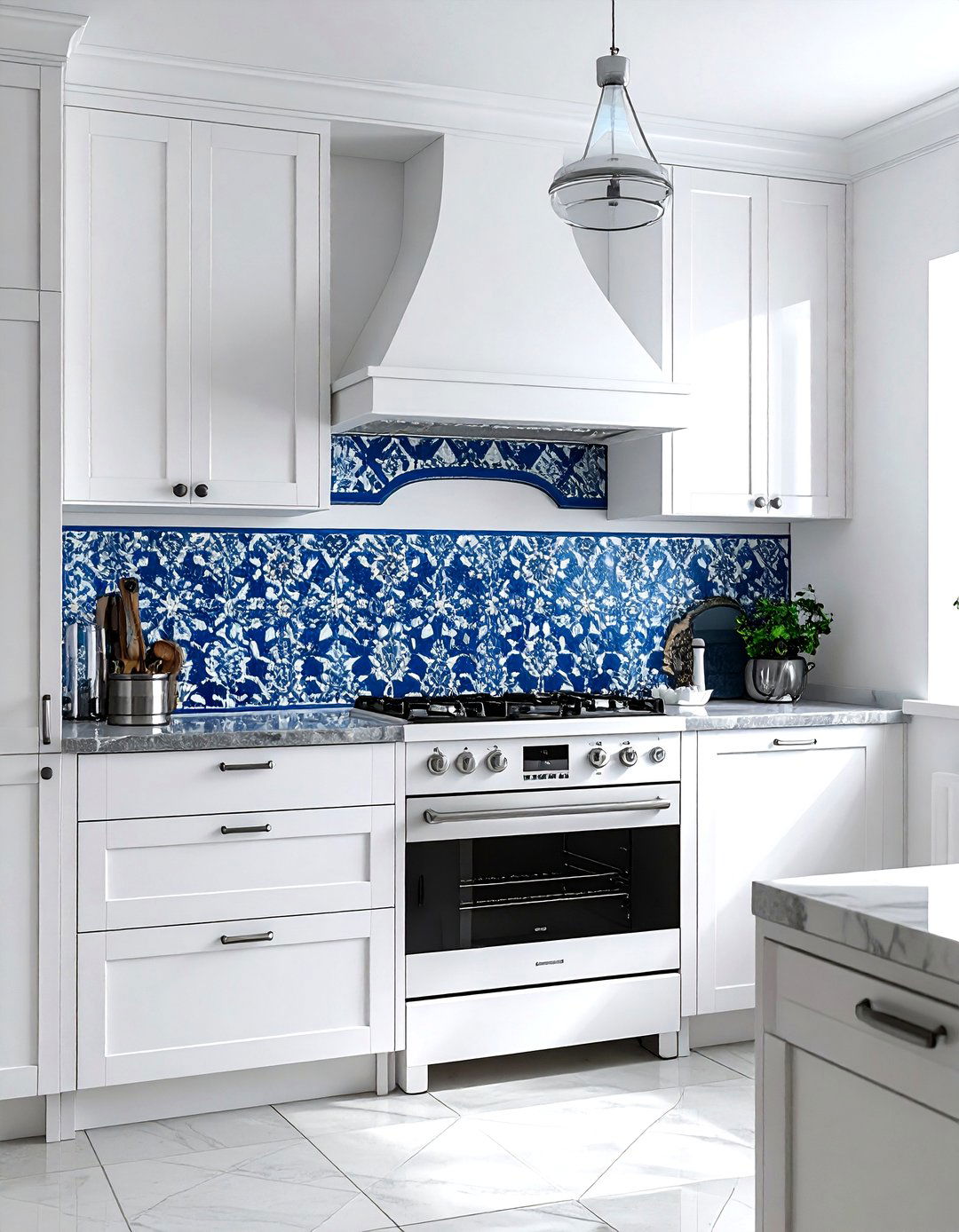 Removable Backsplash Tile - 30 temporary decor ideas
