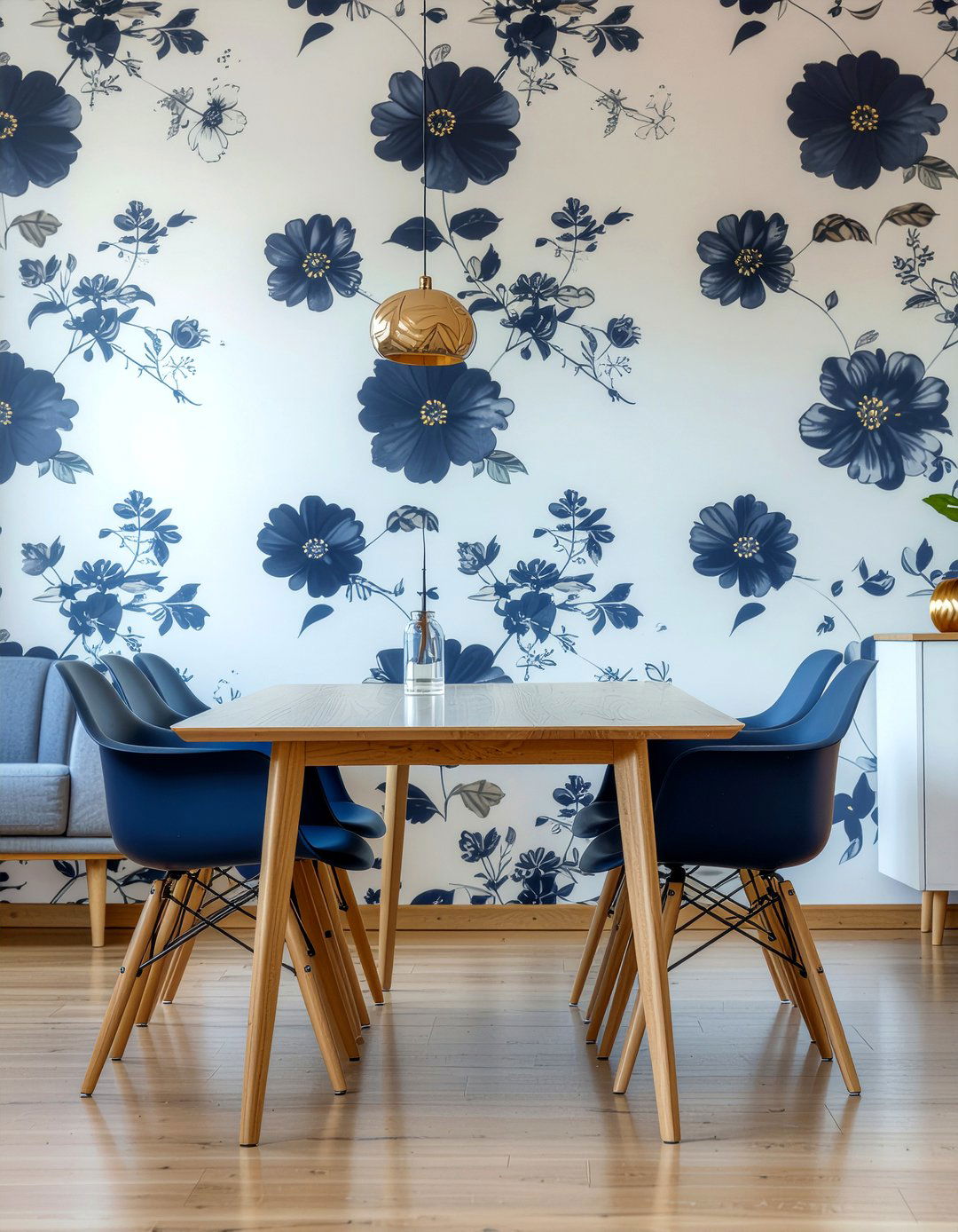 Removable Wallpaper - 30 rental dining room ideas