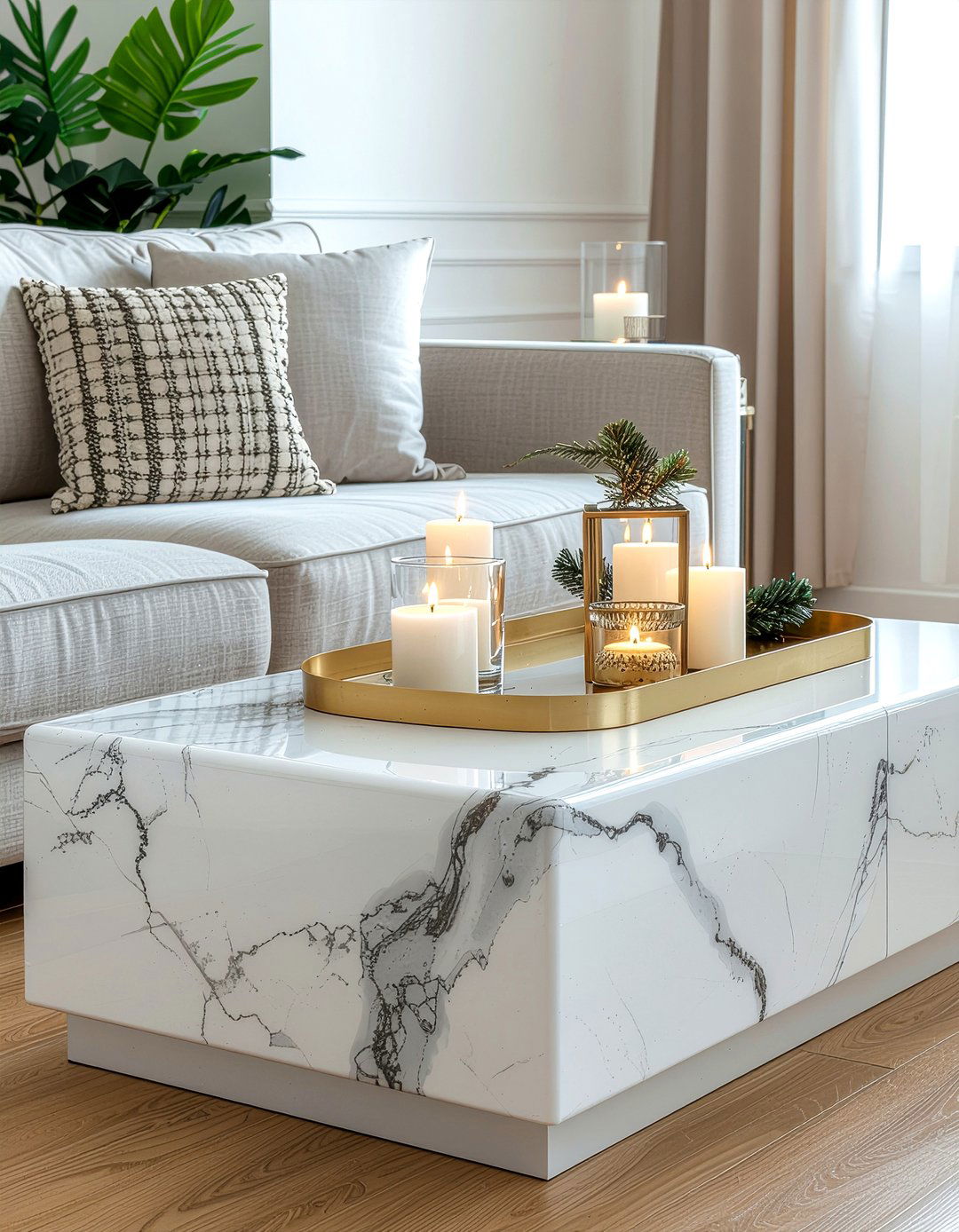 Removable contact paper - 30 removable living room ideas