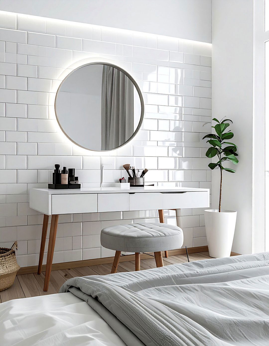 Removable tile backsplash - 30 removable bedroom ideas