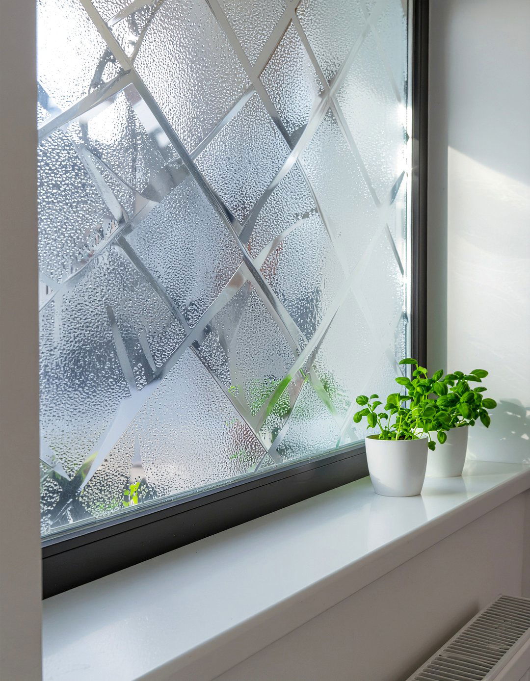 Removable window film - 30 temporary living room ideas