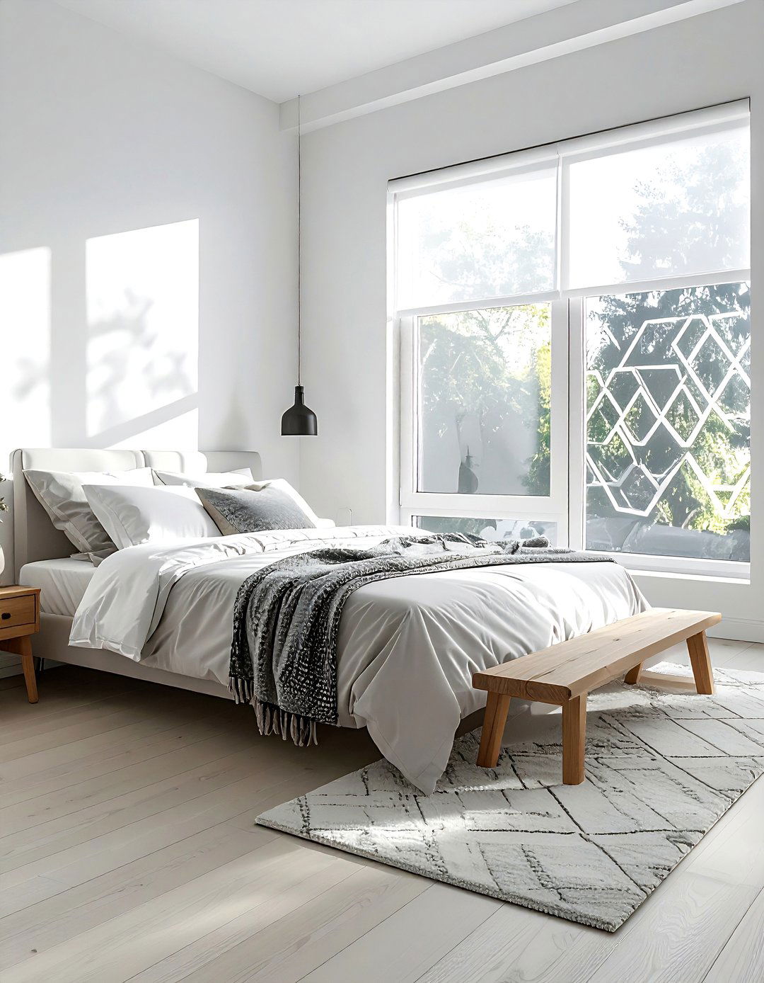 Removable window film - 30 removable bedroom ideas