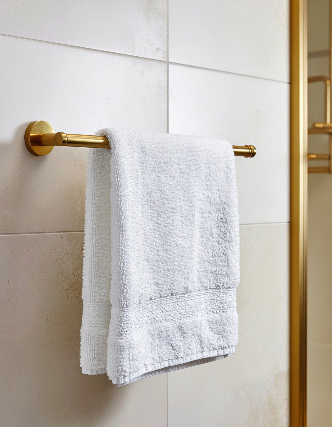 Replace towel bars - 30 bathroom on a budget ideas