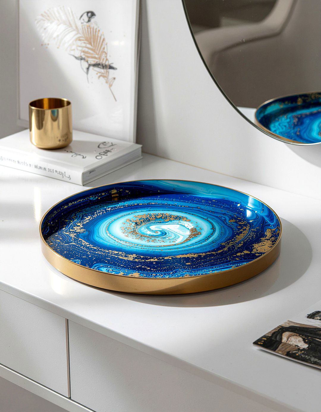 Resin Art Tray - 30 bedroom catch all trays