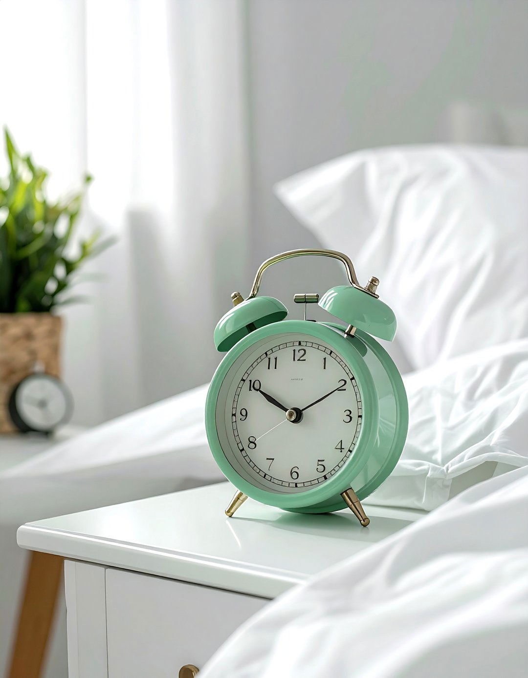Retro Alarm Clock - 30 thrifted bedroom ideas
