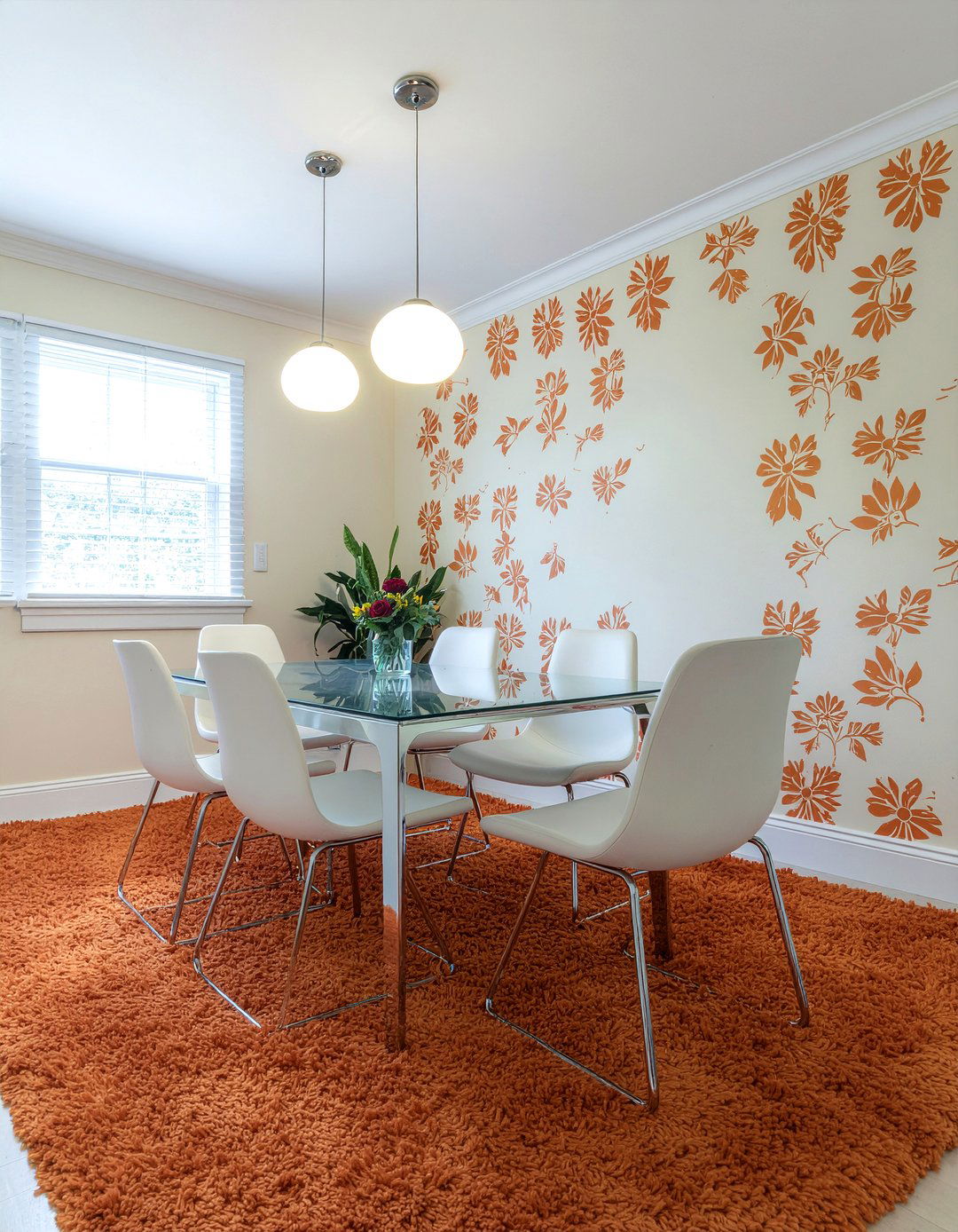 Retro Burnt Orange Dining - 30 burnt orange dining room ideas