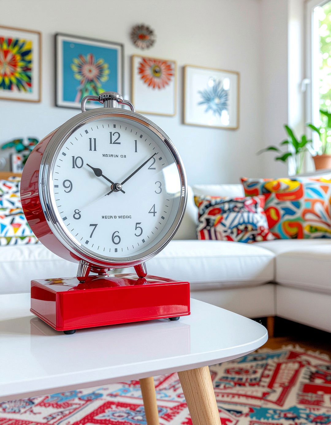 Retro Kitchen Style Clock - 30 living room vintage clocks