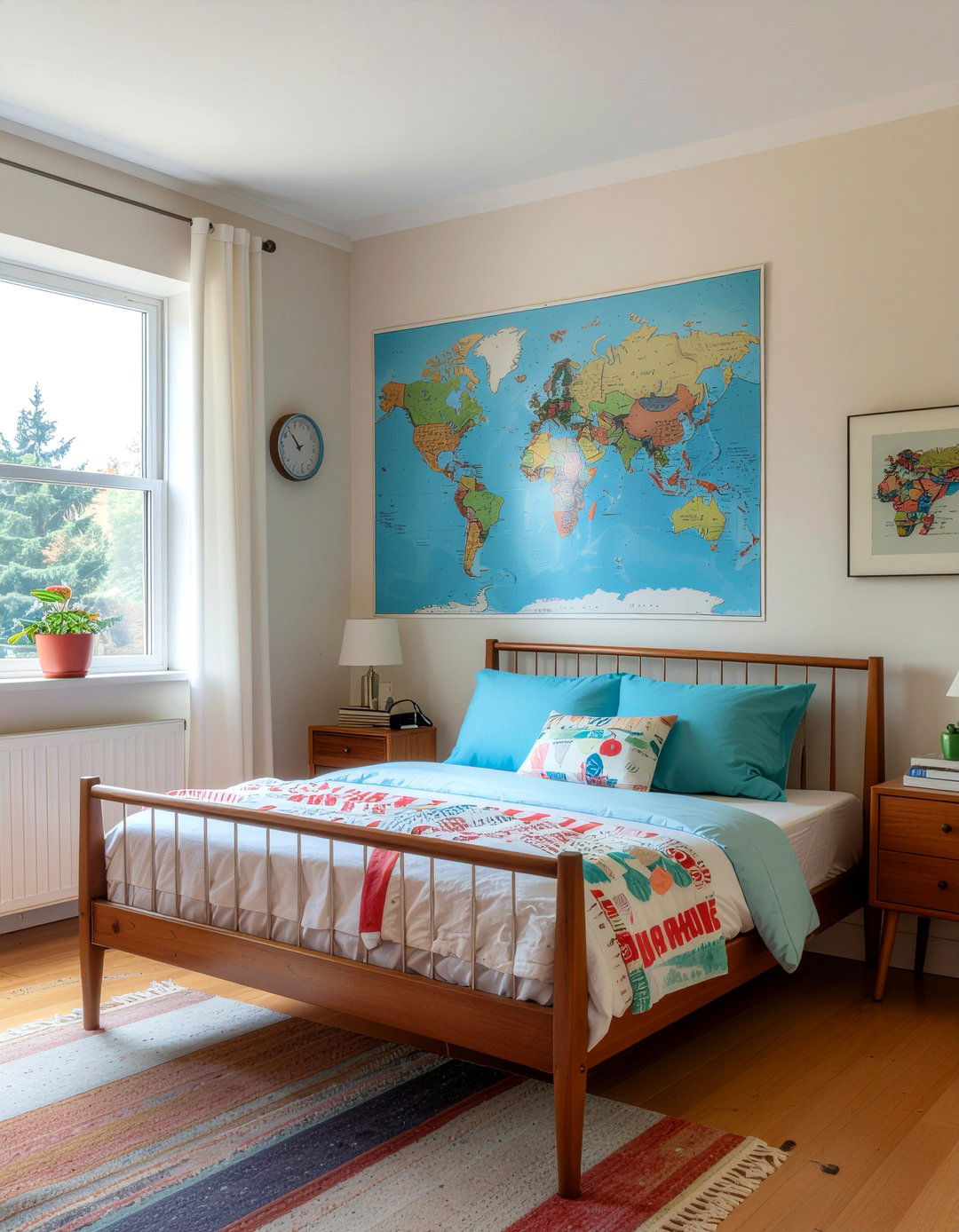 30 Dreamy World Map Bedroom Ideas to Inspire Your Decor