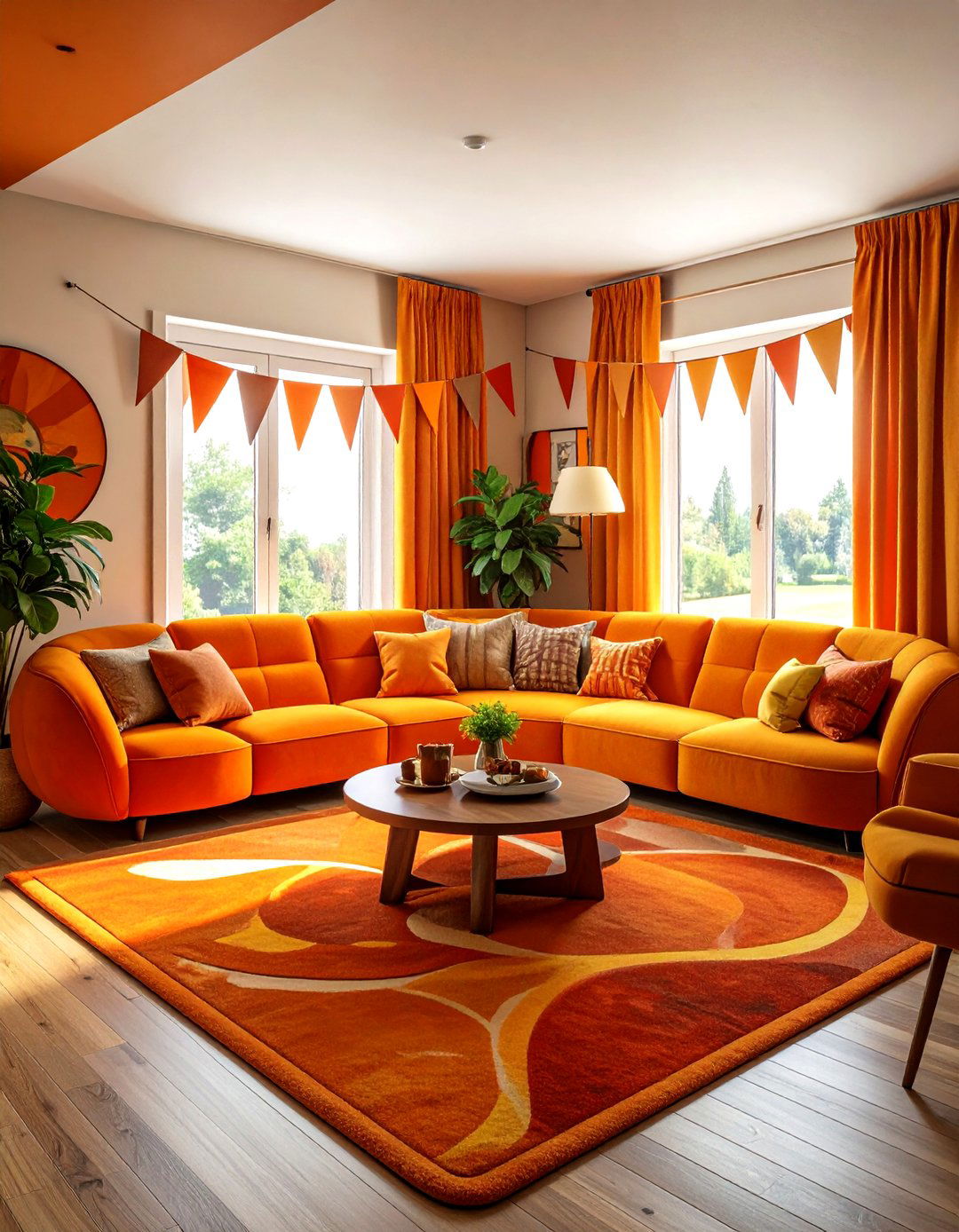 Retro Sports Living Room - 30 sports themed living room ideas