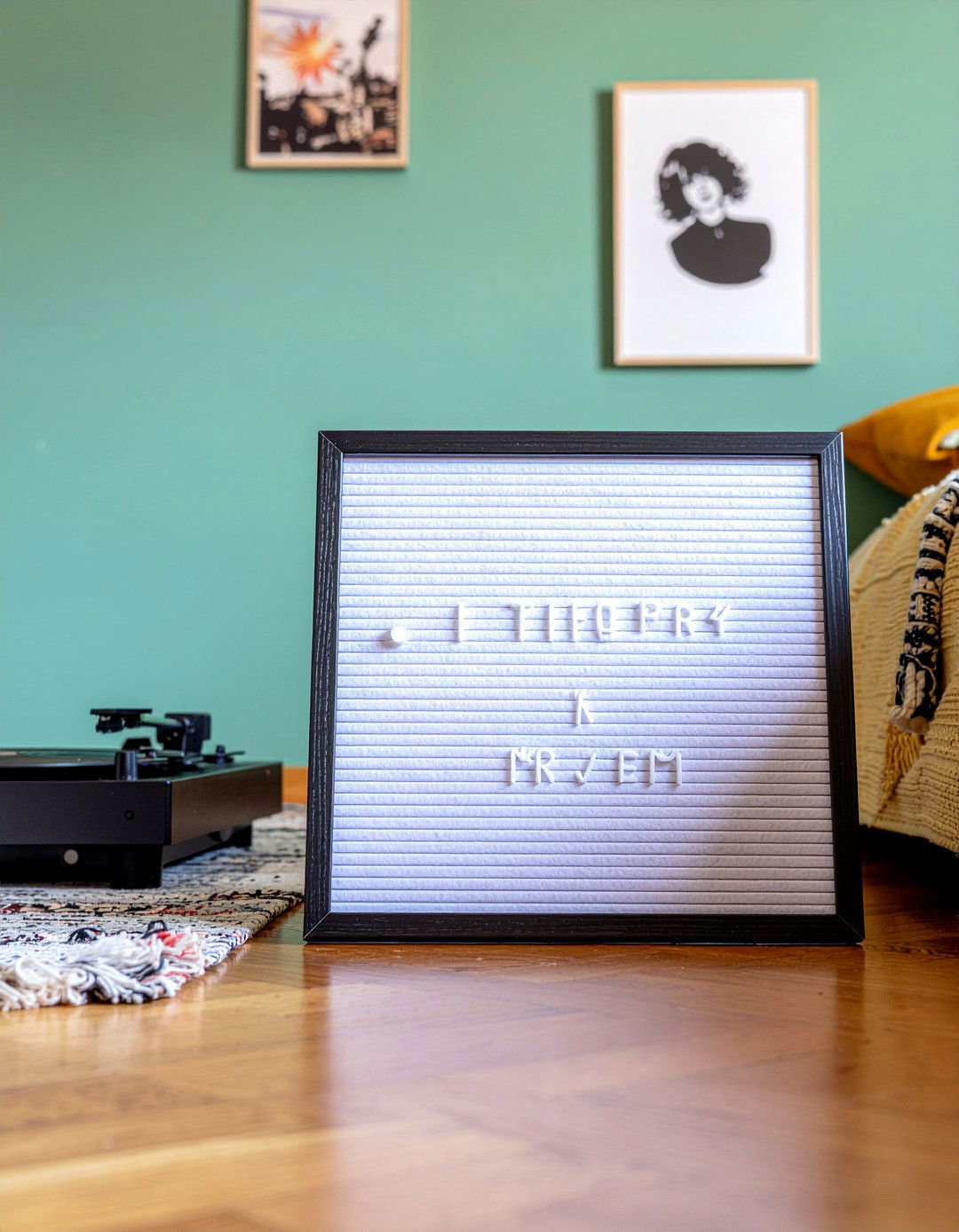 Retro Style Letter Board - 30 bedroom letter boards
