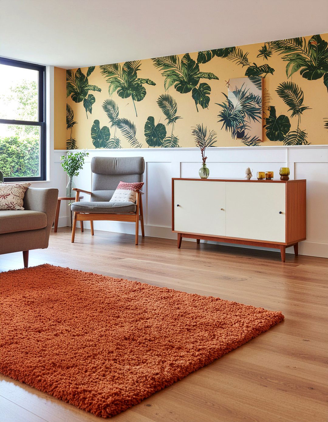 30 Living Room Tropical Wallpapers for a Vibrant Space
