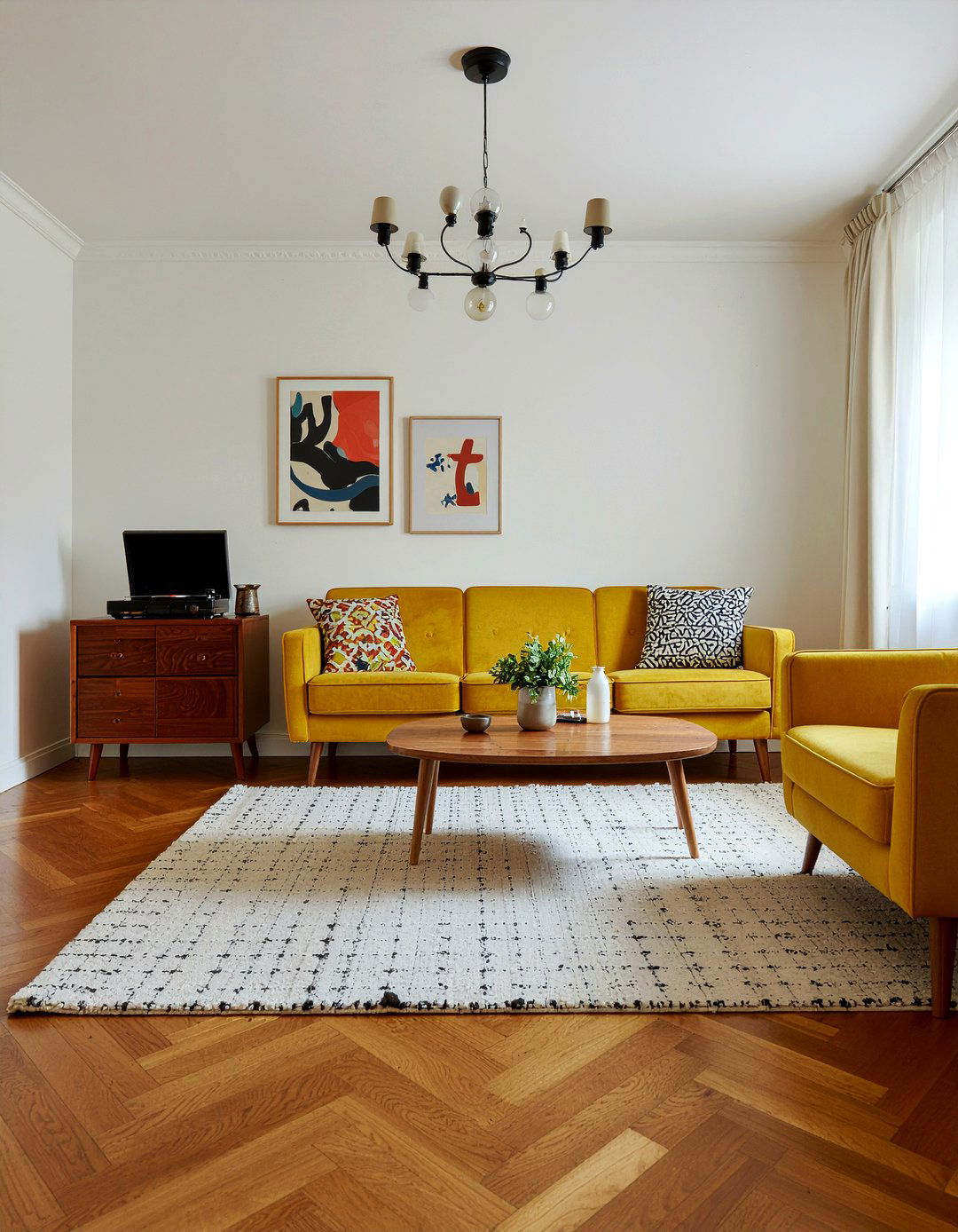 Retro eclectic living room - 30 eclectic living room ideas