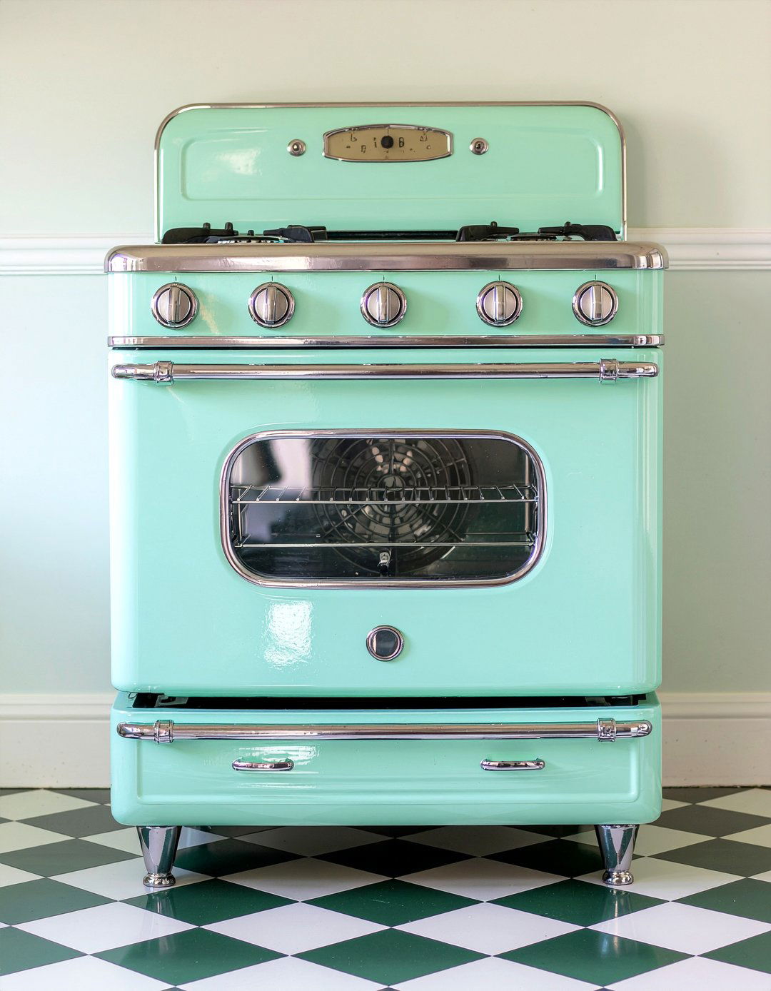 Retro electric range - 30 electric range kitchen ideas
