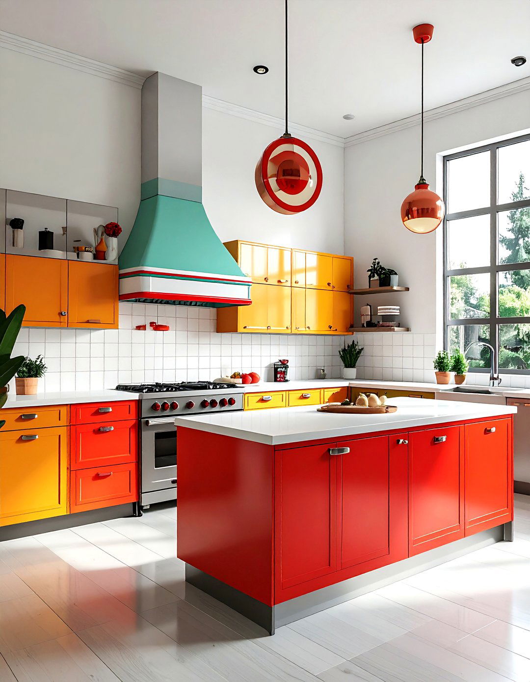 Retro gas station sign - 30 vintage travel decor ideas