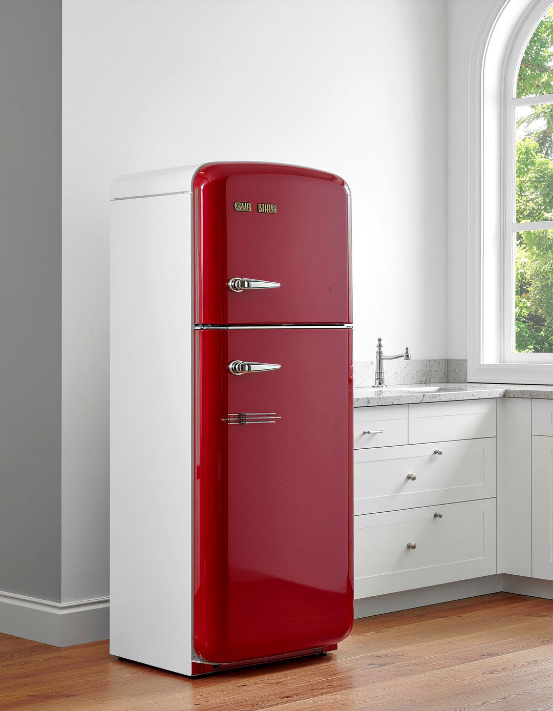 Retro refrigerator style - 30 retro kitchen ideas