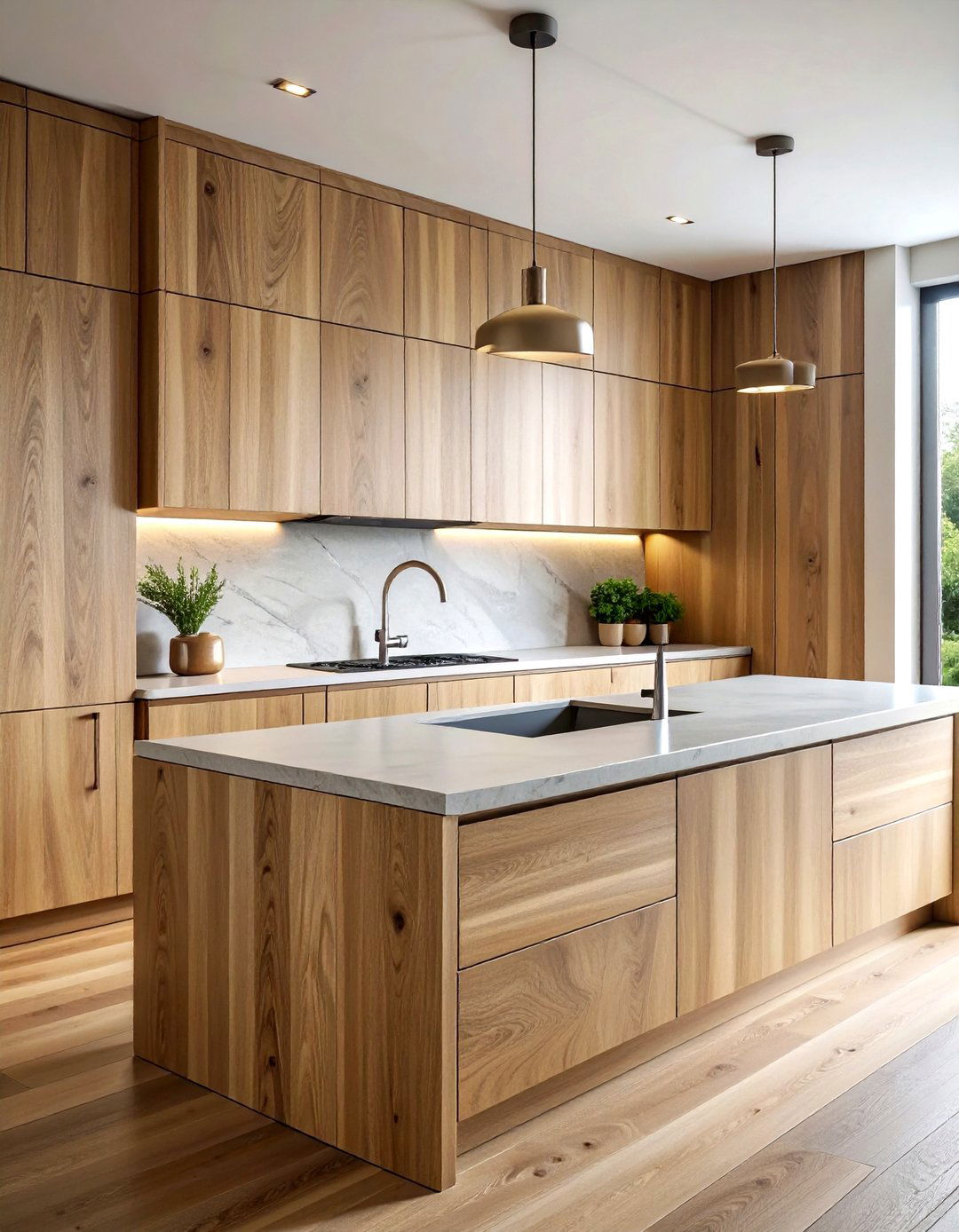 Rift Sawn Oak Kitchen Cabinets - 30 oak kitchen cabinet ideas