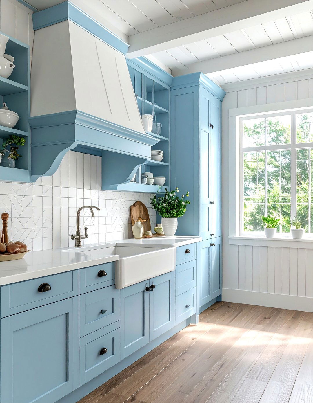 Robin Egg Blue Kitchen Cabinets - 30 blue kitchen cabinet ideas